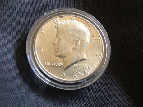 1964 Kennedy 1/2 Dollar Coin