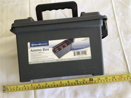 Ammo Box With a few Rounds of Ammo