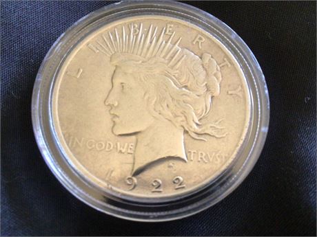 1922 Peace Dollar