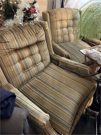 Vintage Chairs (2), Worn
