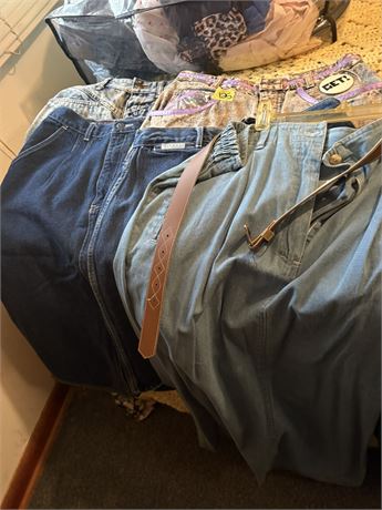 Vintage Denim Skirts
