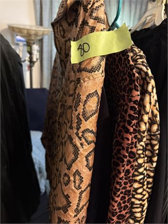 Vintage Clothing Animal Print
