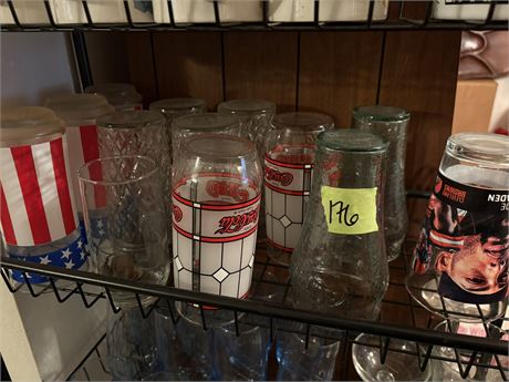 Glassware, Coke Glasses