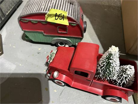 Christmas Truck and Trailor