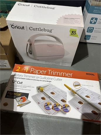 Cricut Cuttlebug, 2 in 1 Paper Trimmer