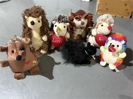 Stuffed Animals, Hedgehogs