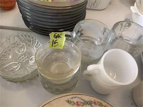 Glass Dishes, Glass Mugs