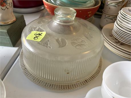 Glass Cake Dish
