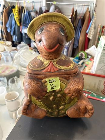 Turtle Cookie Jar