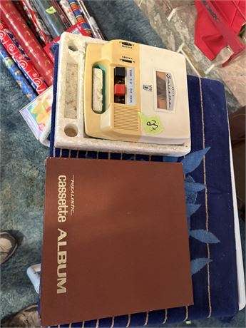 Cassette Player and Cassettes