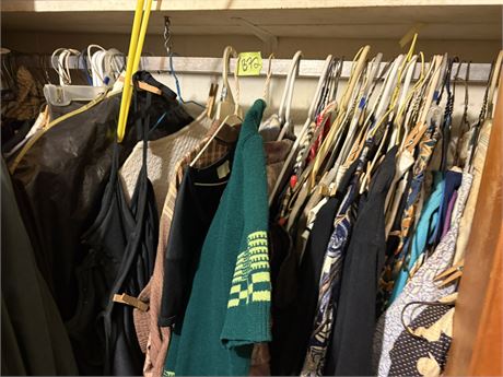 Vintage Clothing Closet Lot