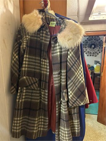 Vintage Clothing, Wool Penny's Austelle Coat, Formal Dress