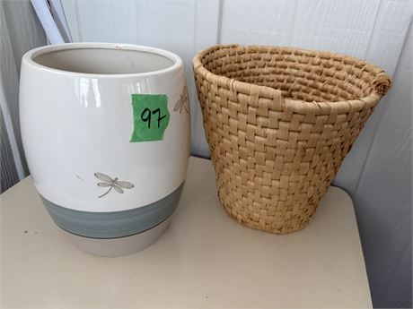 Flowerpot, Basket