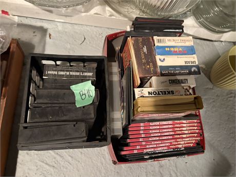 VHS/ DVDs