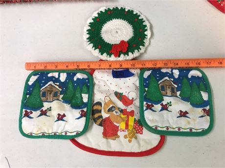 Christmas Pot Holders