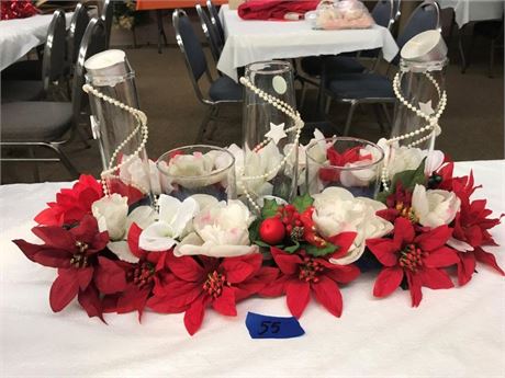 5pc Candle Centerpiece