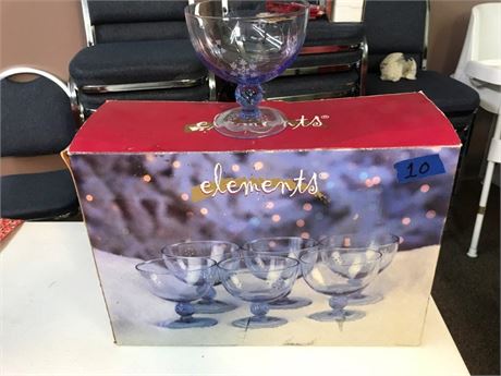 6 Elements Christmas Glass Cups