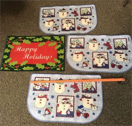 Christmas Floor Mats