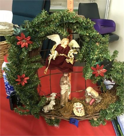 Heart Shaped Nativity Scene