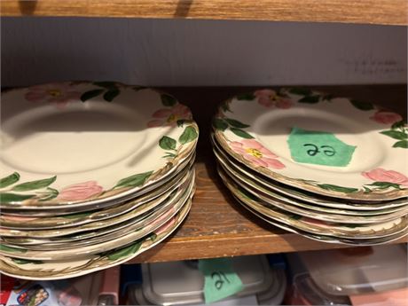 Franciscan Desert Rose Bread Plates