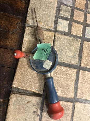 Vintage Hand Crank Drill