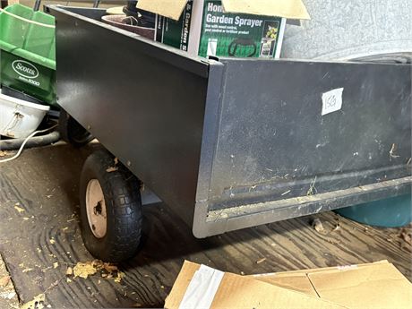 Utility Dump Cart