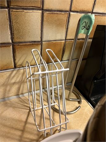 Paper Towel Holder, Rack