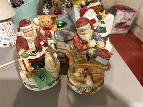 Musical Christmas Figurines