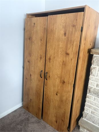 Wardrobe Cabinet (Doors and Back Piece needs to be reattached)