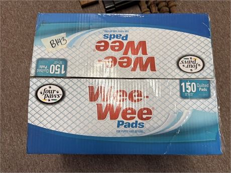 Wee Pads, Partial Box