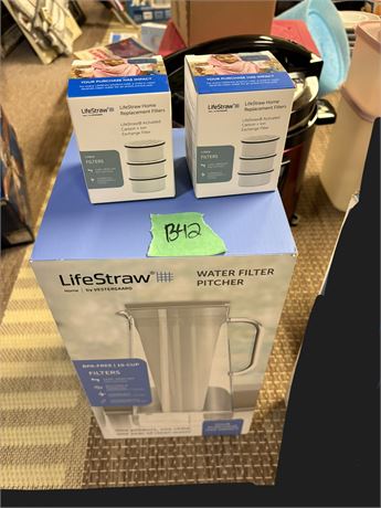 Water Filtration Pitcher and Filters