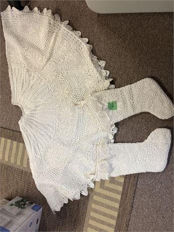 Lace Tree Skirt and Stockings