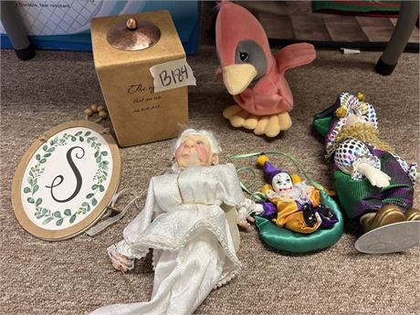 Decor Lot, Clowns, Doll