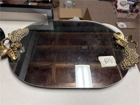 Vintage Mirror Tray