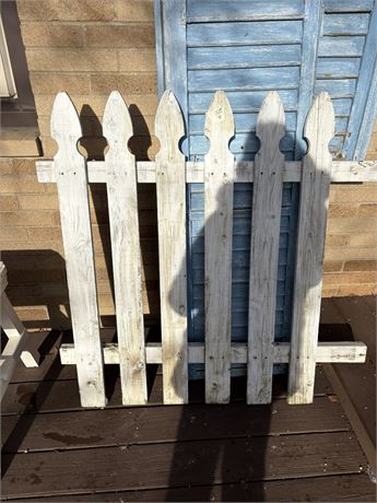 Wood Fence Piece, Wood Shutters