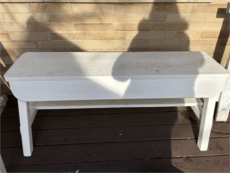 Wood Bench