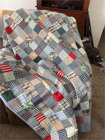Vintage Handmade Quilt Top