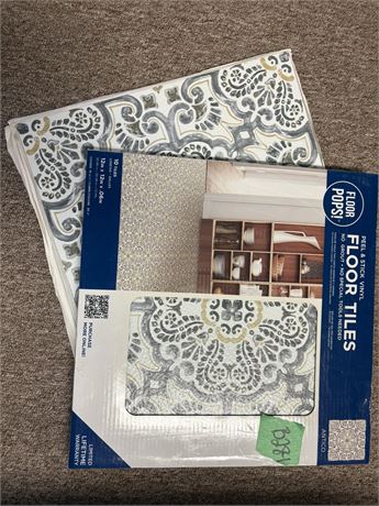 Floor Tiles (1 Whole Box and 4 Extra Tiles)