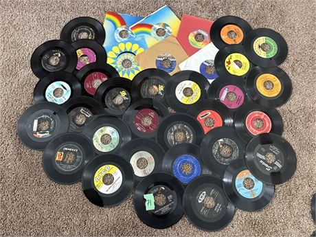 45 RPM Records Lot