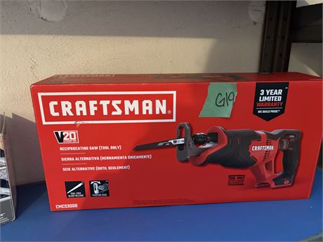 Craftsman Reciprocating Saw