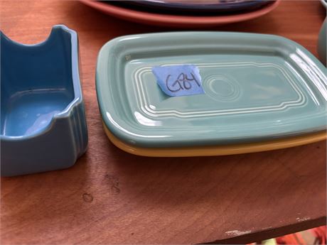 Fiesta Dinnerware Dishes, (3)