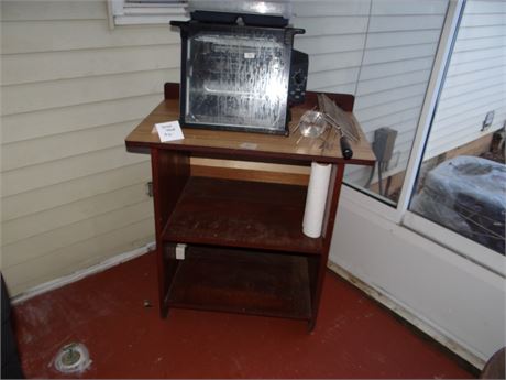 Small Table and Rotisserie.