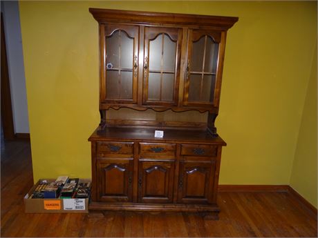 China Cabinet- Two Piece