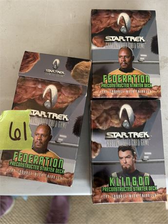 Vintage Star Trek Cards