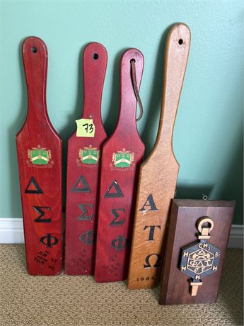 Fraternity Paddles