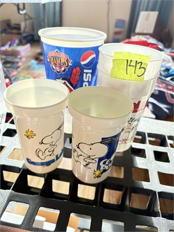 Plastic Cups, Snoopy, Indians
