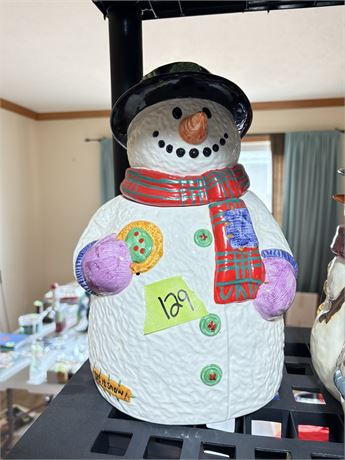 Snowman Canister