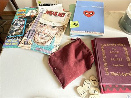 Comic Books, Books, Game