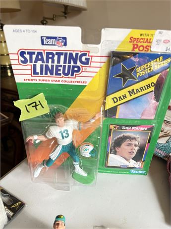 Vintage Starting Line Up Dan Marino