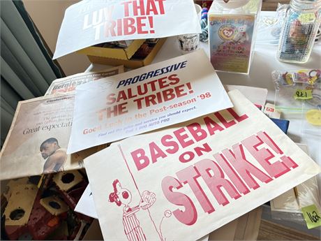 Vintage Memorabilia Signs, Booklets, Newspapers